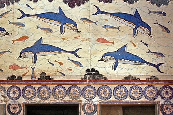 Dauphins de knossos - 1800-1400ac - Knossos Palace -Creta -thumbnail