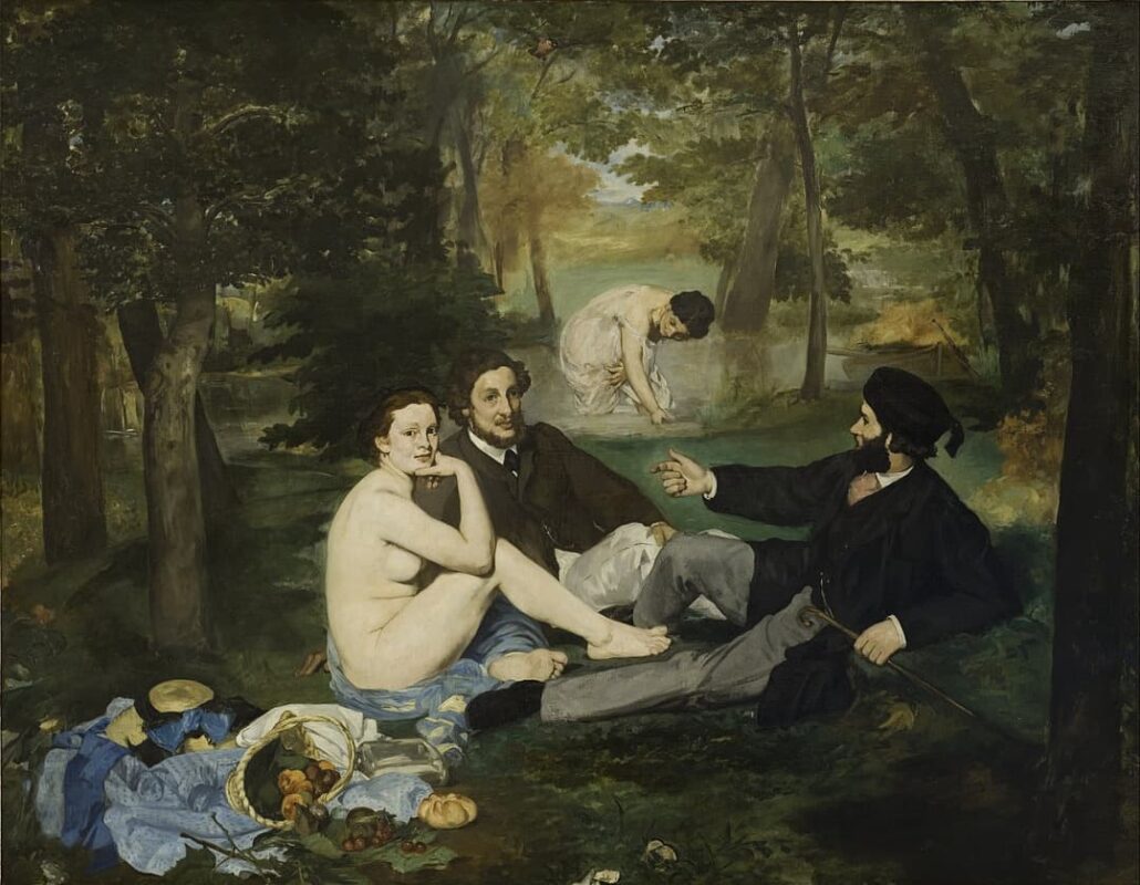 Edouard Manet - Le Dejeuner sur lHerbe 1863