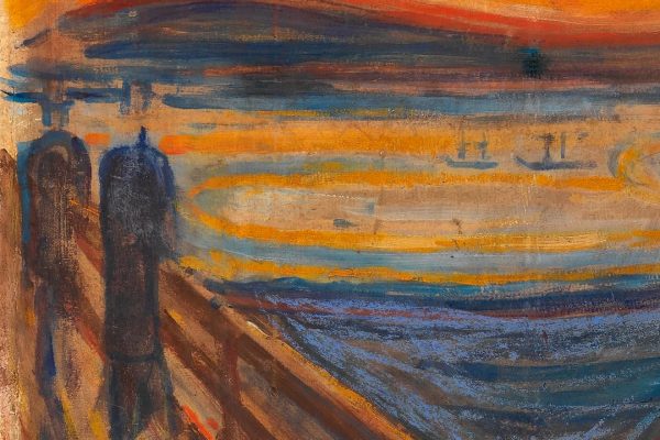 Edvard Munch - The Scream - detail 4