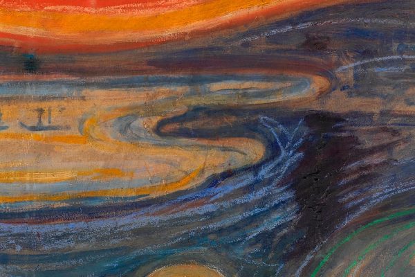 Edvard Munch - The Scream - detail 6