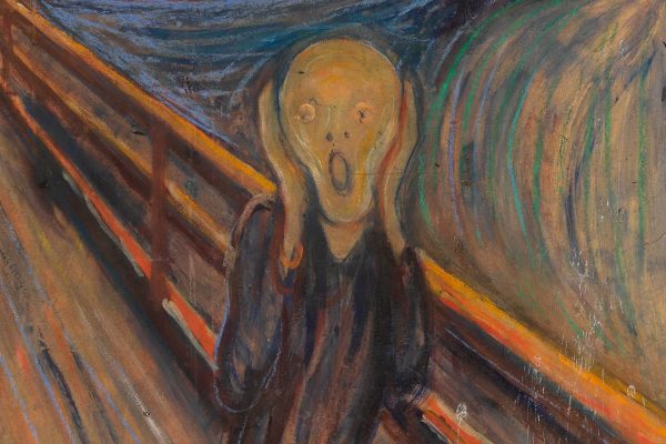 Edvard Munch - The Scream - detail 7