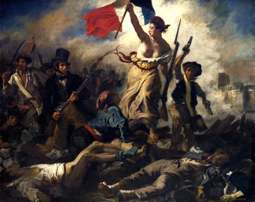 Eugene Delacroix - La liberte guidant le peuple - 1830 - Oil on canvas - Louvre - Paris