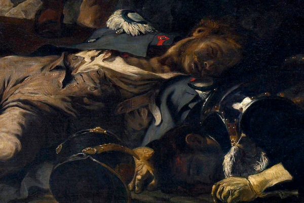 Eugene Delacroix - La liberte guidant le peuple - detail 4