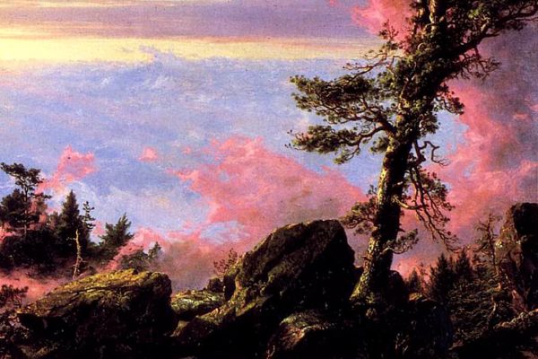 Frederic Edwin Church - Above the Clouds at Sunrise - detail 2