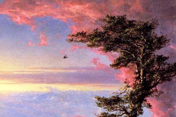 Frederic Edwin Church - Above the Clouds at Sunrise - detail 3