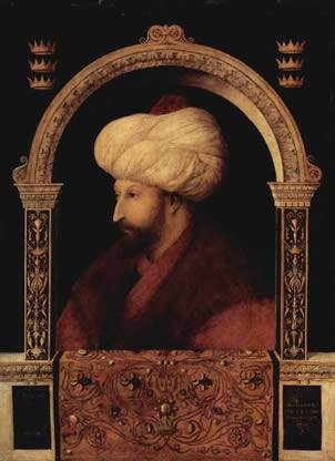 Gentile Bellini: Portrait of Sultan Mehmet II