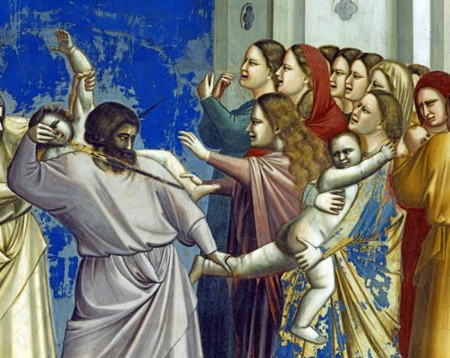 Giotto di Bondone - Massacre of the Innocents - Detail - 1304-1306 - Scroveghi Chapel - Padua