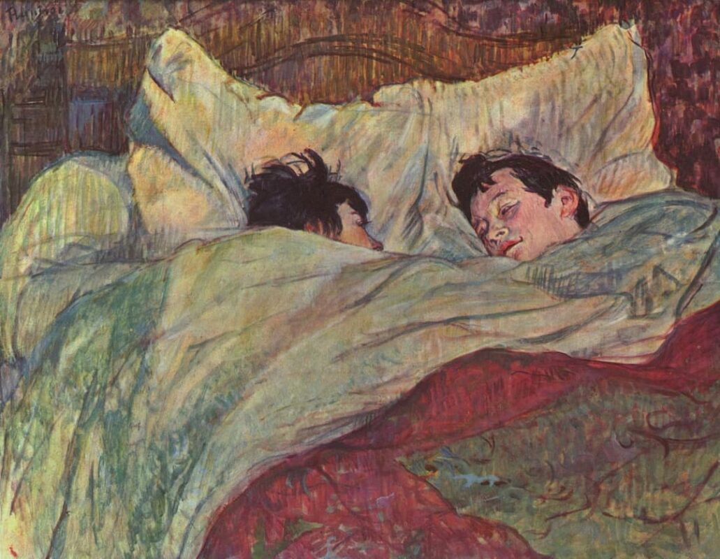 Henri de Toulouse-Lautrec - Dans le lit - 1893