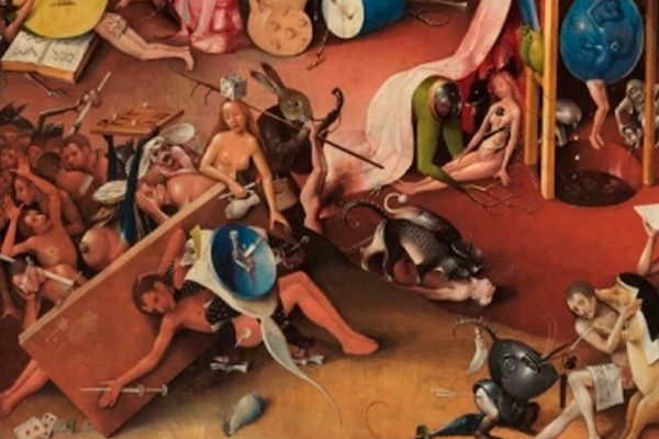 Hieronymus Bosch - The Garden of Earthly Delights - detail 6