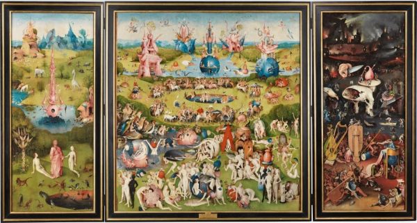 Hieronymus Bosch - The Garden of Earthly Delights Triptych -1500 - Oil of oak panels - El Prado Museum - Madrid