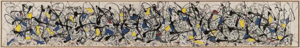 Jackson Pollock - Summertime Number 9A - 1948 - Tate-Britain - London © Polloc - Krasner Foundation Inc.
