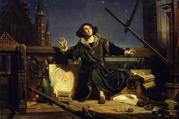 Jan Matejko - Astronomer Copernicus-Conversation with God - 1873 - zoom
