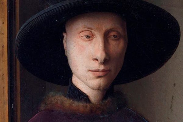 Jan Van Eyck - Arnolfini Portrait -The-Marriage-Arnolfini - detail-2