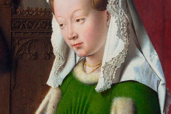 Jan Van Eyck - Arnolfini Portrait -The-Marriage-Arnolfini - detail-3
