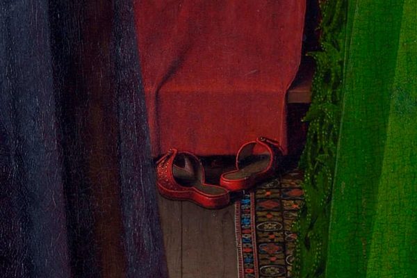 Jan Van Eyck - Arnolfini Portrait -The-Marriage-Arnolfini - detail-5