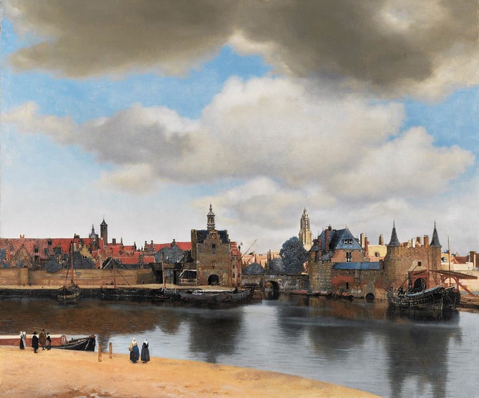 Johannes Vermeer - View-of-delft - 1660-1661 - Oil on canvas - The Hague - Mauritshuis