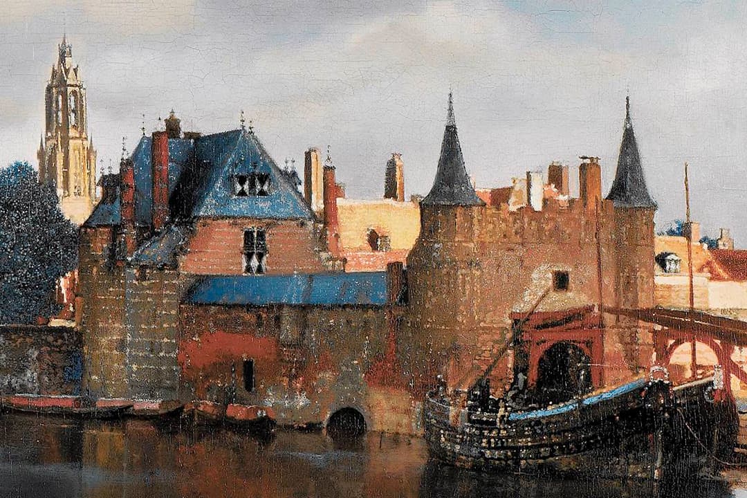 CP Postcard ART JOHANNES VERMEER Vue de Delft 
