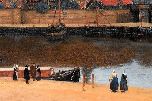 Johannes Vermeer - View-of-delft - detail 3