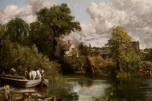 John Constable - The White Horse - thumbnail