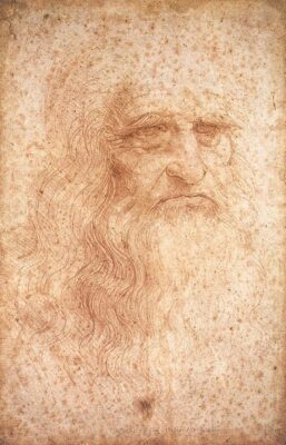 Leonardo da Vinci - Presumed Self-Portrait