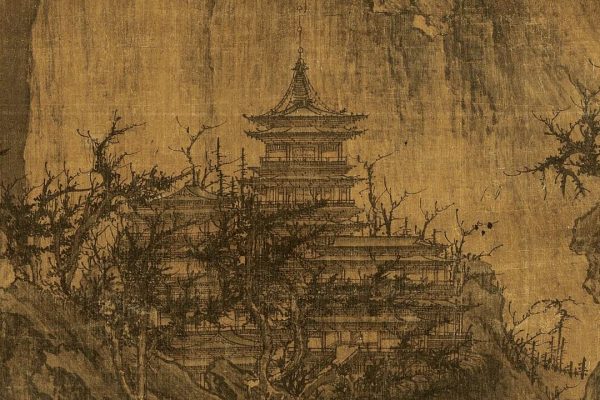Li Cheng - A Solitary Temple - detail 1