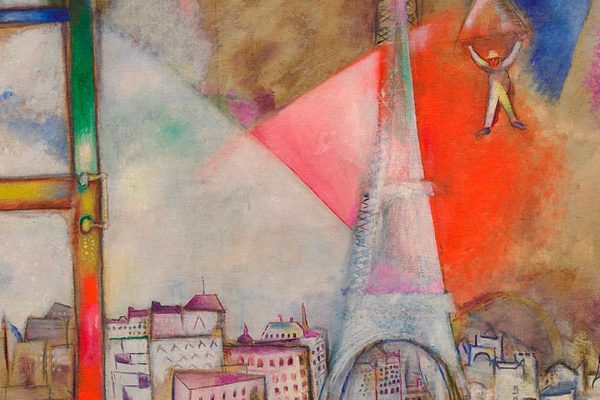 Marc Chagall - Paris par la fenetre - detail 3
