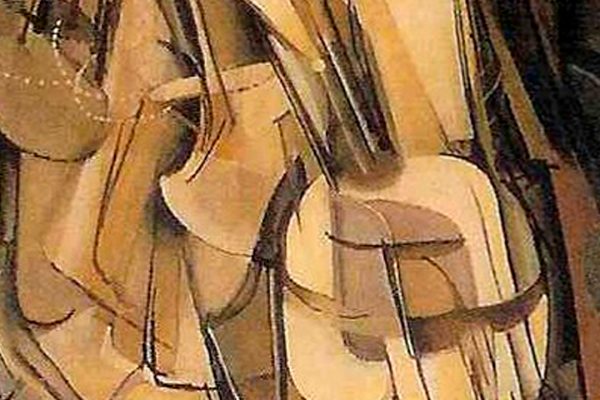 Marcel Duchamp - Nude-descending-a-staircase-no2 - detail 1