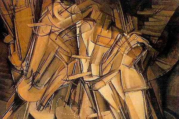 Marcel Duchamp - Nude-descending-a-staircase-no2 - thumbnail