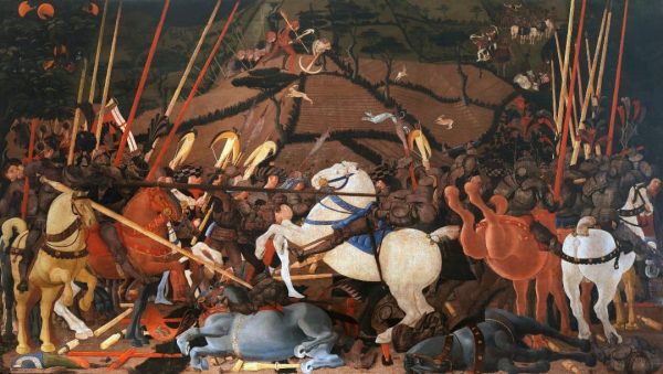 Paolo Uccello - San Romano Battle - 1436-1440 - Uffizi Gallery - Florence