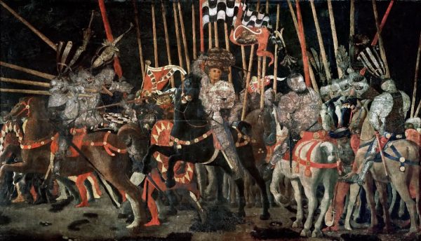 Paolo Uccello - San Romano Battle - 1456 - Louvre Museum - Paris