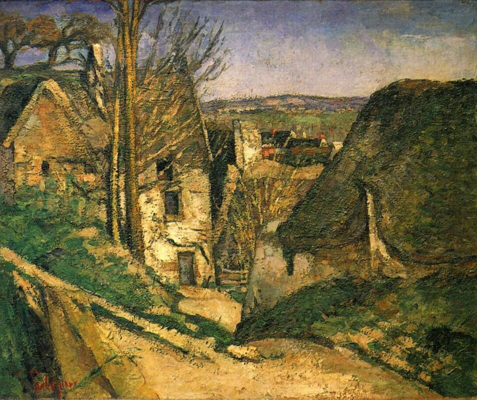 Paul Cezanne - La Maison du pendu Auvers-sur-Oise - 1873