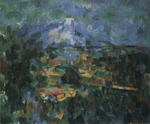 Paul Cezanne - La Montagne Sainte Victoire vue des Lauves - 1904-06 - Kunstmuseum Basel