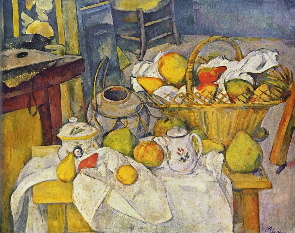 Paul Cezanne - La Table de cuisine - 1880-90 - Musee dOrsay