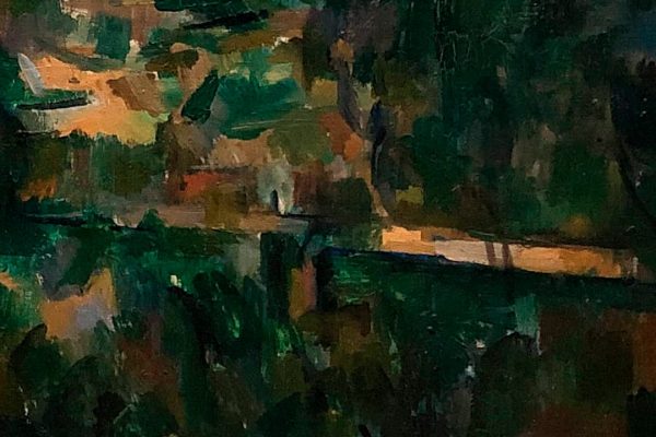 Paul Cezanne - Mont Sainte-Victoire - detail 2