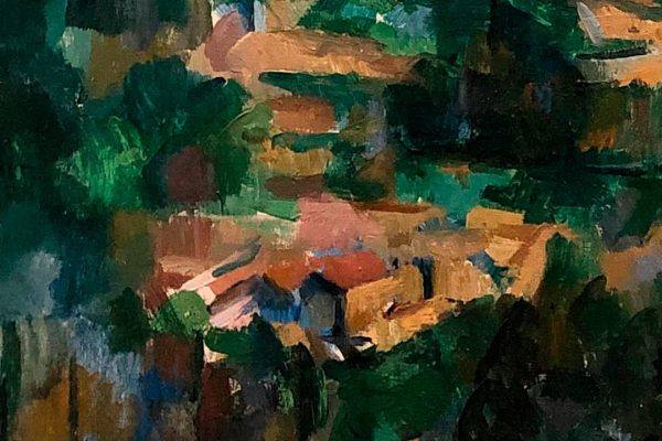 Paul Cezanne - Mont Sainte-Victoire - detail 3