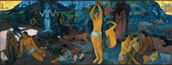 Paul Gauguin - Dou venons-nous - 1897 - Oil on canvas - Museum of Fine Arts - Boston