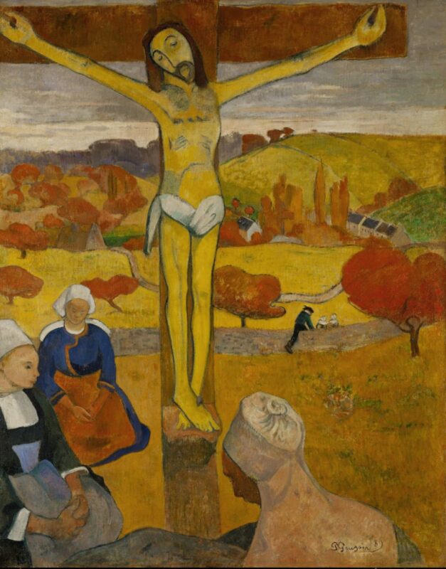 Paul Gauguin - Le-Christ-jaune - 1889