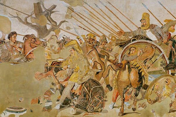 Philoxenus of Eretria Battle of Issus Alexander Mosaic - 170bc - Archaelogical Museum - Naples -thumbnail