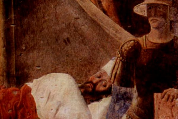 Piero della Francesca - The dream of Constantine - detail-1