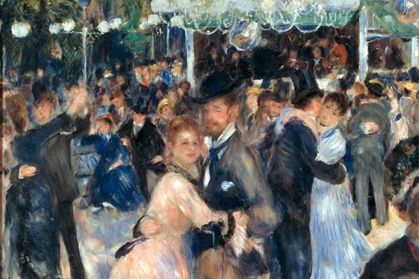 Pierre-Auguste Renoir - Bal au Moulin de la Galette - detalle 2