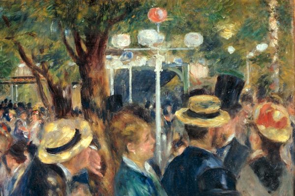 Pierre-Auguste Renoir - Bal au Moulin de la Galette - detalle 3