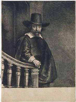 Rembrandt - Ephraim Bonus, médico judío
