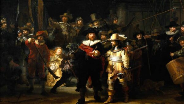 Rembrandt - The Night watch - 1920-1080