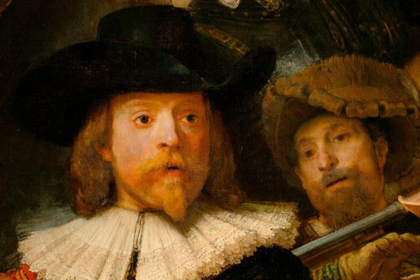 Rembrandt The Night Watch - detail 1