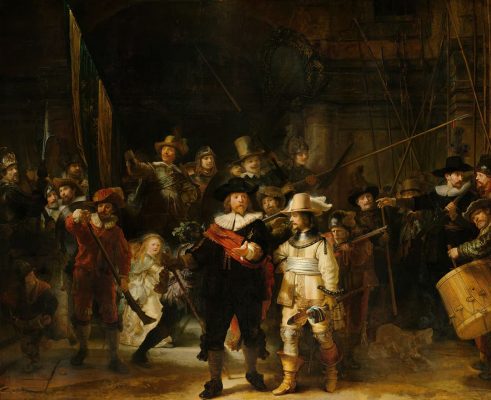 Rembrandt van Rijn The Night Watch - De-Nachtwacht - 1641-1642 - Oil on Canvas - Rijksmuseum - Amsterdam