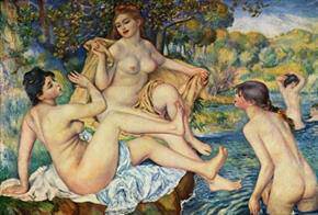 Renoir: 'Large Bathers', 1884-87