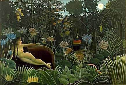 Henri Rousseau: El sueño, 1910 