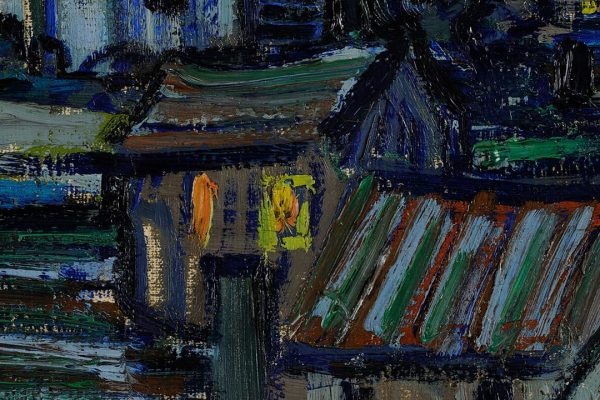 Van Gogh - La nuit etoilee - detail 2