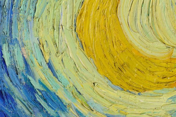 Van Gogh - La nuit etoilee - detail 4