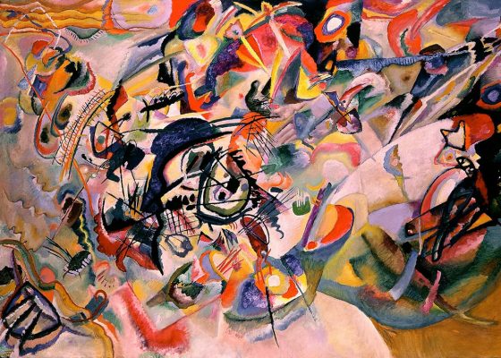 Vassily Kandinsky - Composition 7 - 1913 - Oil on canvas - Tretyakov Gallery - Moscow